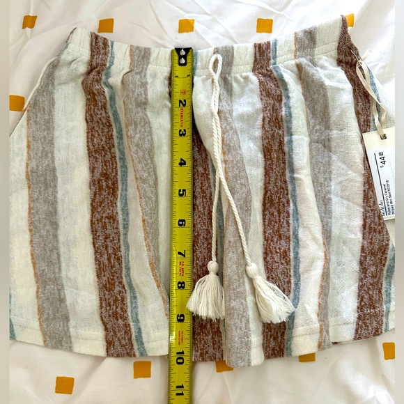 NWT Rylee + Cru striped skirt 2/3 - Picture 2 of 2